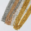 10pcs/lot Silver Plated / Gold Color 2mm Water Wave Necklace Chains for Women 16" 18" 20" 24"  Jewelry Chains