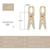 11.11 Gold Silver Color Clip Hanging  Women's Earrings Temprament Joker Clothespin Drop Earring Jewelry for Women 2022
