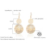 11.11 Temperament Korean Earrings for Women CZ Crystal Drop Earrings 2022 Trend Jewelry Gift