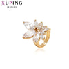 11.11 Xuping Finger Ring Design Gold Fashion Jewelry for Women Gold Color Plated Jewelry Party Christmas Gift 11091