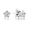 11 Sstyle 925 Sterling Silver Earrings With Crystal Heart Princess Crown Earrings For Women Wedding Jewelry