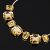 1170 necklace female short design necklace gem vintage crystal necklace N022