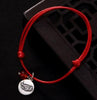 12 Chinese Zodiac Constellation Bracelet Good Lucky Red String Bangle 925 Sterling Silver For Womens Jewelry Gift Accessories