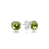12 Color 925 Sterling Silver Earrings With Twelve Stars Crystal For Women Wedding Jewelry