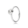 12 Color Silver Ring Charms Twelve Stars Crystal Rings For Women Jewelry