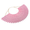 12 Colors Chunky Statement Necklace For Women Neckcklace Bib Collar Choker Pearl Necklace Maxi Jewelry