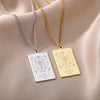 12 Constellation Necklace For Women Stainless Steel Gold  Color Twelve Sign Pendant Necklaces 2023 Trend Aesthetic Jewerly