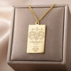 12 Constellation Necklace For Women Stainless Steel Gold  Color Twelve Sign Pendant Necklaces 2023 Trend Aesthetic Jewerly