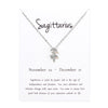 12 Constellations Necklace Pendant Aries Taurus Gemini Cancer Leo Virgo Libra Scorpio Sagittarius Capricorn Aquarius Pisces
