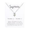 12 Constellations Necklace Pendant Aries Taurus Gemini Cancer Leo Virgo Libra Scorpio Sagittarius Capricorn Aquarius Pisces