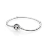 12 Style 925 Sterling Silver Basic Snake Chain Bracelets For Women Crystal Clasp Clip Fit Charms Beads & Pendants For Women
