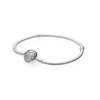 12 Style 925 Sterling Silver Basic Snake Chain Bracelets For Women Crystal Clasp Clip Fit Charms Beads & Pendants For Women