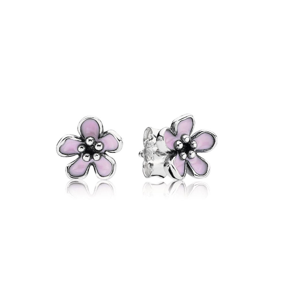 12 Style 925 Sterling Silver Earrings With Crystal Heart Star Flower Earrings Leaf Wind For Women Wedding Jewelry