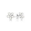 12 Style 925 Sterling Silver Earrings With Crystal Heart Star Flower Earrings Leaf Wind For Women Wedding Jewelry