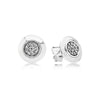 12 Style 925 Sterling Silver Earrings With Crystal Heart Star Flower Earrings Leaf Wind For Women Wedding Jewelry