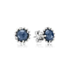12 Style 925 Sterling Silver Earrings With Crystal Heart Star Flower Earrings Leaf Wind For Women Wedding Jewelry