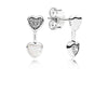 12 Style 925 Sterling Silver Earrings With Crystal Heart Star Flower Earrings Starfish Wind For Women Wedding Jewelry