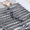 12 pcs/Set Fishline Tattoo Black Chokers Necklace Vintage Stretch Henna Gothic Punk Elastic Hollow Chocker Women Jewelry HOT