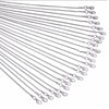 12 pcs   Width 1.2mm Length 40-60cm DIY Snake Chain Charms Link Necklace with Lobster Clasps for Jewelry Making
