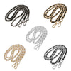 120cm Metal + Leather Cross Body Bag Chain Strap Purse Handbag Shoulder Bag Chain Replacement