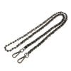 120cm Metal + Leather Cross Body Bag Chain Strap Purse Handbag Shoulder Bag Chain Replacement