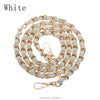 120cm Shoulder Bag Strap Metal Leather Handbag Chain Women Replacement