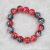 12MM Agate Crystal Bracelet Paint Color Bracelet Real Pearl Bracelet Unisex Amethyst Rose Quartz Tiger Eye Lapis Lazuli Agate