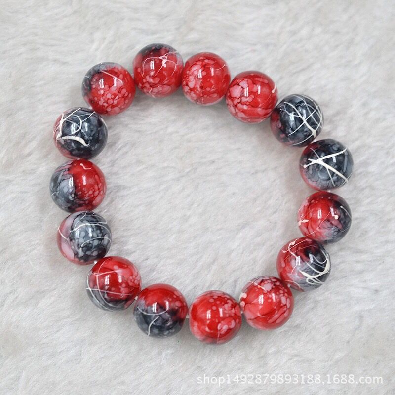 12MM Agate Crystal Bracelet Paint Color Bracelet Real Pearl Bracelet Unisex Amethyst Rose Quartz Tiger Eye Lapis Lazuli Agate