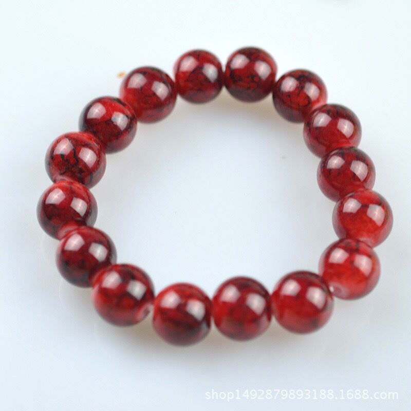 12MM Agate Crystal Bracelet Paint Color Bracelet Real Pearl Bracelet Unisex Amethyst Rose Quartz Tiger Eye Lapis Lazuli Agate