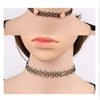 12Pcs Vintage Stretch Choker Necklace Lady Girl Tattoo Choker Necklace Punk Retro Gothic Elastic Pendants