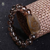 12mm beads 23cm Citrine Bracelets Buddha Brand Patron Natural Stone Yellow Crystal Women Jewelry Men Carved Lucky Healing Reiki