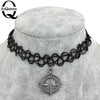 12styles tattoo chokers necklace yin yang cross tree of life necklace women jewelry  christmas gift