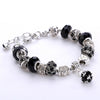 13 Patterns Crystal Charm Bracelets&Bangles for Women With Murano Glass Beads Bracelet Femme Love DIY Beads Bracelet Jewelry