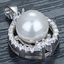 13X17mm 925 Silver Jewelry Mens Necklace Gemstone Beads 8mm Round Natural Stones For Jewelry Making Chokers Necklace For Girls