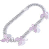 13mm CZ Necklace Charm Butterfly Miniature Cuban Link Chain Choker Necklace Iced Out Zircon Hip Hop Rock Jewelry for Men Women