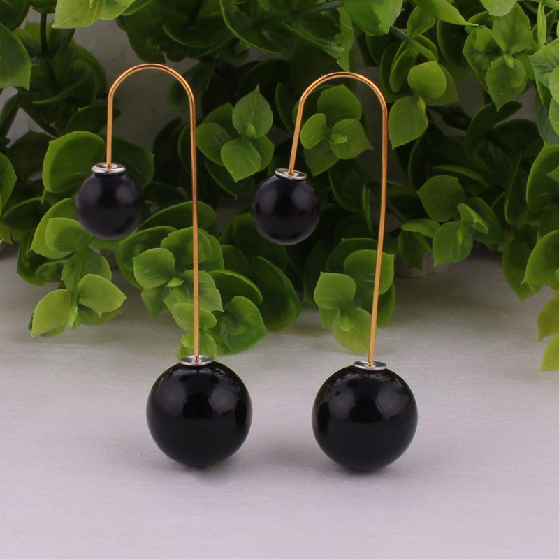 14 Colors Promotional Ladies Pearl Earrings New Styles Double Sided Earrings Stud Earrings For Women Christmas Gift Jewelry