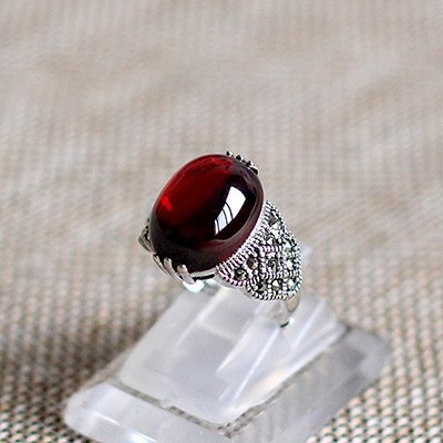 16*10mm Natural Green Agate 3 Colors Gemstone Ring With Stone 100% 925 Sterling Silver Ring For Women Party Fine Jewelry SR06