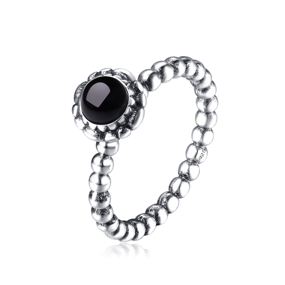 16 Color Women Silver Charms 925 Stone Ring Yellw Blue Red Purple Black Green Color For Women Wedding Jewelry