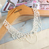 16 styles Imitation Pearl Brand Designer Bib Collar Choker Necklace Jewelry For Women Wedding Party