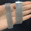 16MM 20MM 25MM Stainless Steel Milanese Mesh Chain Necklace For Women Charm Choker Bracelet Silver Color Jewelry Gifts