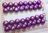 16pairs pearl coin earrings beads 10-11mm red pink blue   beads nature loose beads for DIY jewelry
