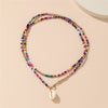17KM Cute Red Cherry Choker Necklace For Women Girls  Korean Fruit Transparent Beads Necklaces 2021 Trend Jewelry Gift