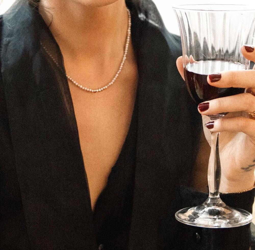 17KM Vintage Gold Stone Beads Choker Collar Necklace For Women Bohemian Red Blue Stone Pendant Necklaces Handmade Jewelry