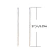 17cm Long Rhinestones Crystal Dangle Earrings Women Drop Earrings Jewelry Silver Color Double Tail Tassel Accessories