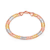 18K Gold Bracelet Circle AU750 Fashion Classic Simple Hot Selling Genuine Gift Women Girl Hollow Rose Gold Multiple Colors