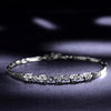 18K Gold Diamond Bracelet for Women K White Gold Natural Diamond Bangles Wedding Engagement Ceremony for Proposal Gift for Girl