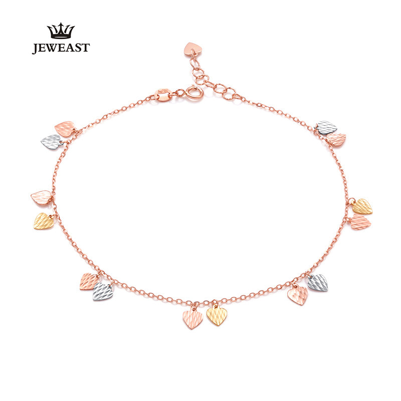 18K Pure Gold Bracelet Real AU 750 Solid Gold Bangle Good Beautiful Upscale Trendy Classic Party Fine Jewelry Hot Sell New 2020