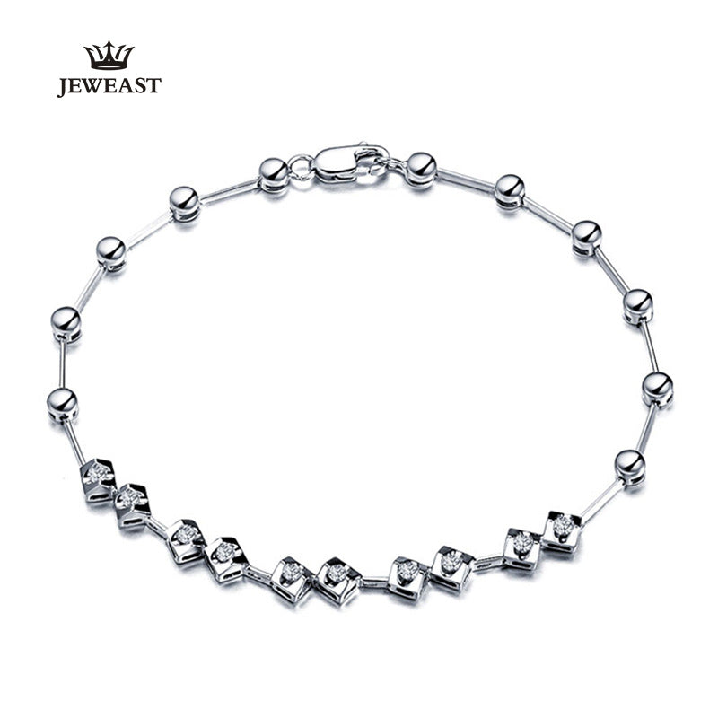 18K Pure Gold Bracelet Real AU 750 Solid Gold Bangle Good Beautiful Upscale Trendy Classic Party Fine Jewelry Hot Sell New 2020