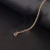 18k Gold Bracelet Women Girls White Yellow Rose Anklet Simple Gift Genuine Real Solid Pure Fine Bagles Party Classic 2020 Hot