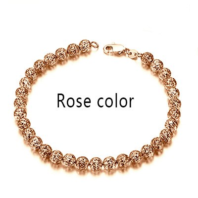 18k Gold Yellow White Rose 3colors Bracelet New Fashion And Fine Jewelry For Wedding Engagement Ceremony2020 Hot Sale Trendy